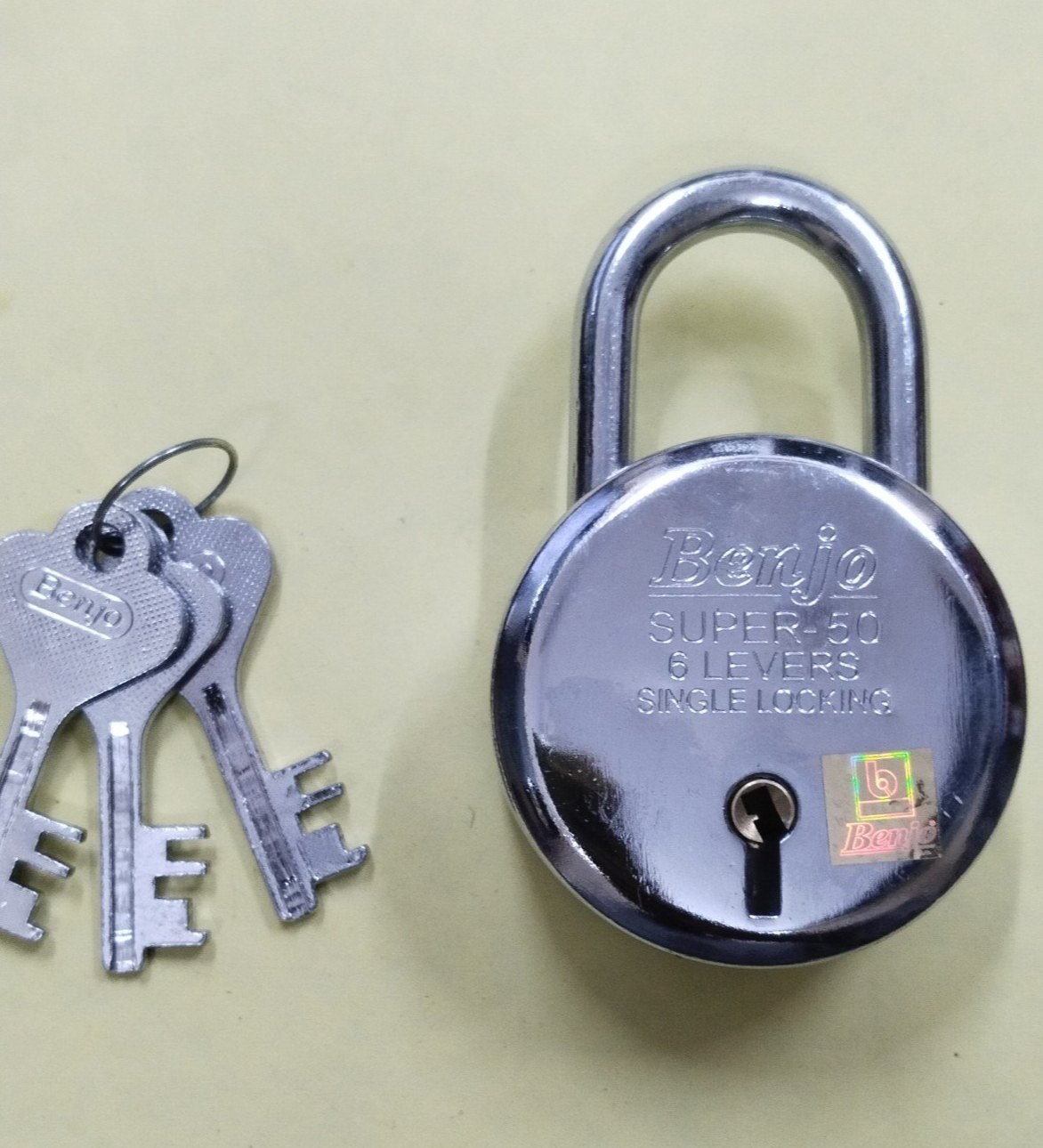 1760766988_benjo-super-safety-padlock.jpg Benjo High Security look - Image 1