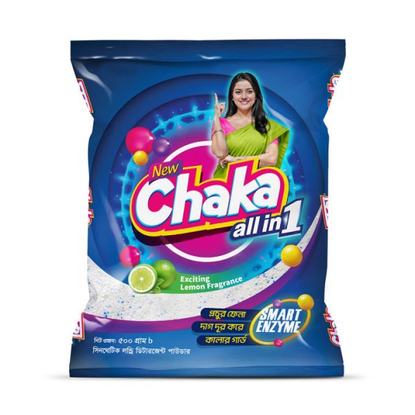 চাকা ডিটারজেন্ট পাউডার ৫০০ গ্রাম