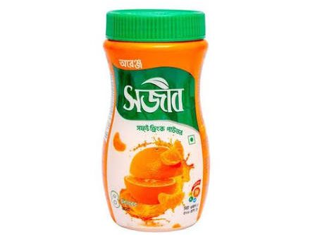 সজীব অরেঞ্জ সফট ড্রিংক পাউডার ৫০০ গ্রাম