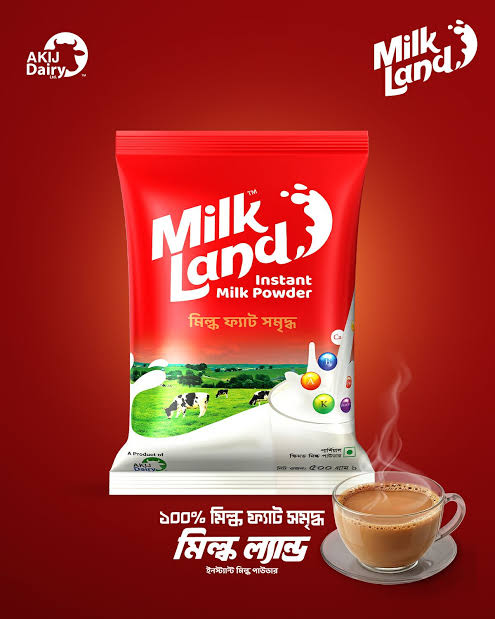 1783084180_1000006087.jpg মিল্ক ল্যান্ড মিল্ক পাউডার ৫০০গ্ৰাম - Image 1