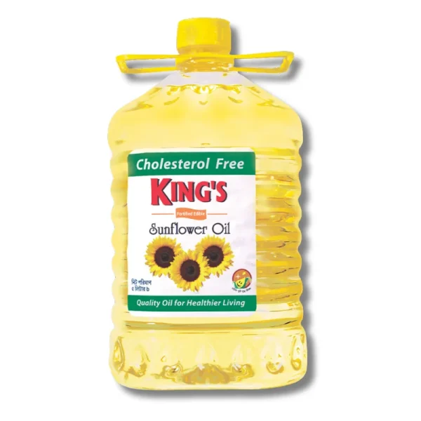 king,s সানফ্লাওয়ার অয়েল ৫লিটার