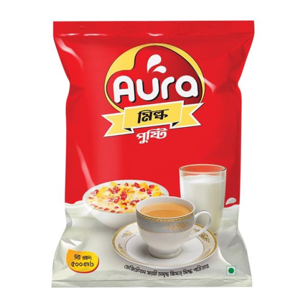 Auraপুষ্টি গুড়া দুধ ৫০০ গ্রাম