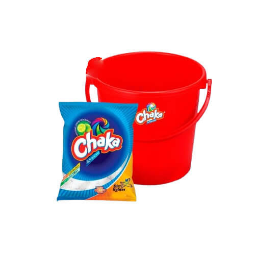 চাকা ওয়াশিং পাউডার Chaka 2kg + বালতি ফ্রী