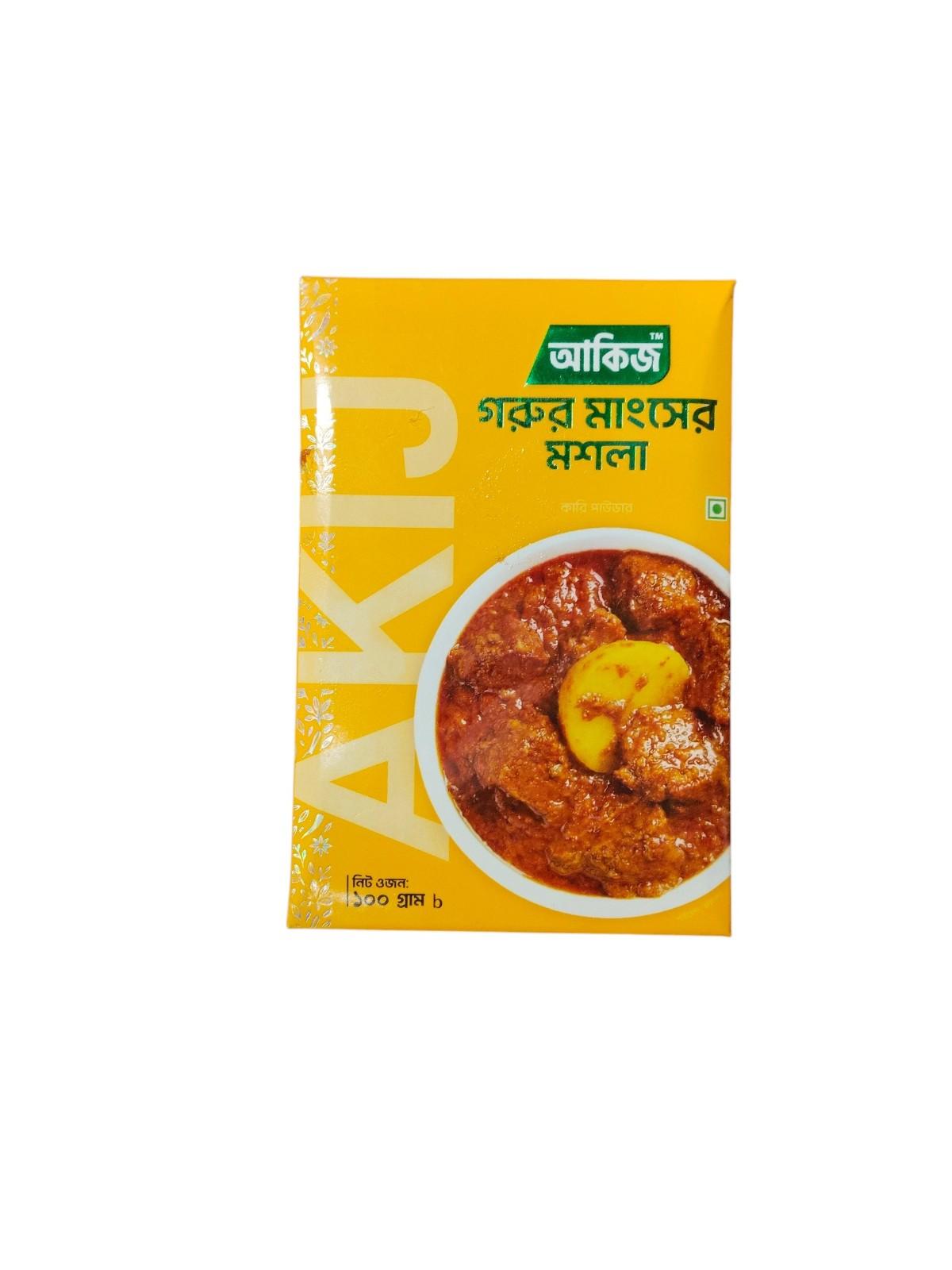 1785767526_875143027_1000009922.jpg আকিজ গরুর মাংসের মশলা 100gm - Image 1
