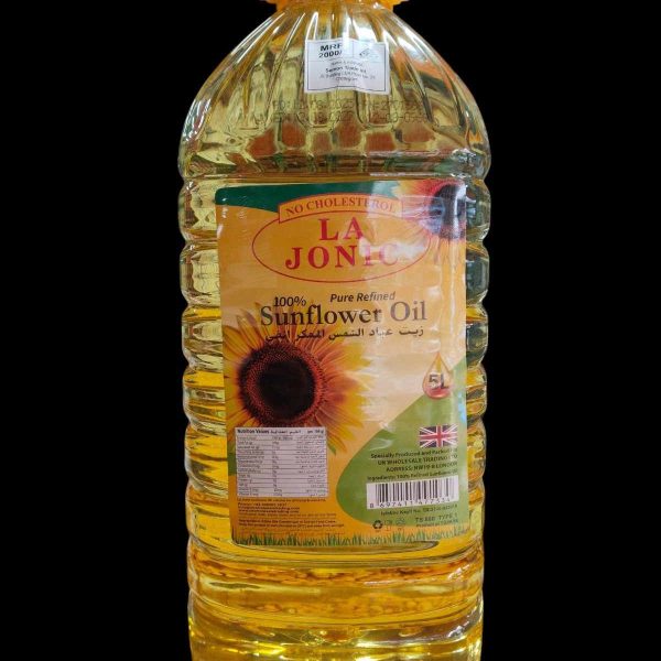 LA JONIC 100% pure sunflower oil 5 L