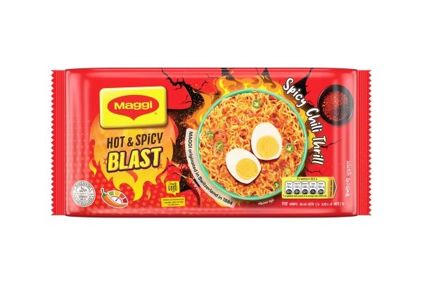 MAGGI Hot & Spicy Blast Noodles 8packs, 404gm