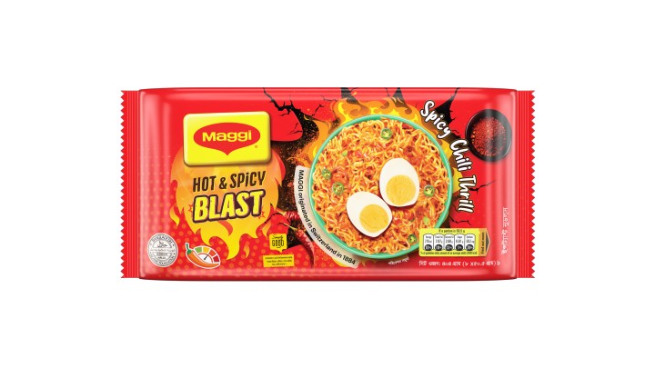 1787642494_1000011002.jpg MAGGI Hot & Spicy Blast Noodles 8packs, 404gm - Image 1
